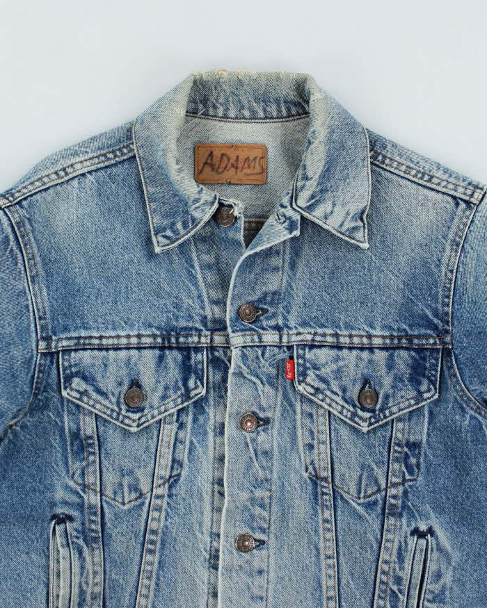 Vintage 70s Medium Wash Levi's Denim Jacket - S