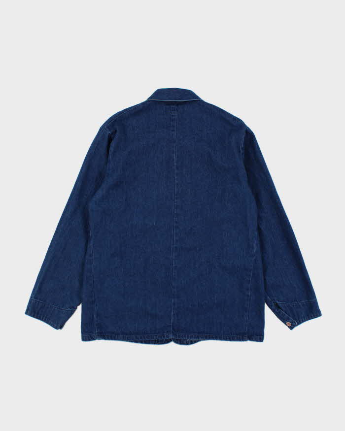 Vintage Big B Brotherhood Denim Utility Jacket - L