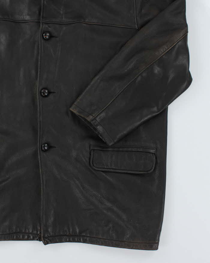 Vintage Roots Leather Jacket - XL