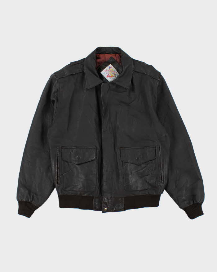 Vintage Top Of The World by Wiman Brown Leather Jacket - M