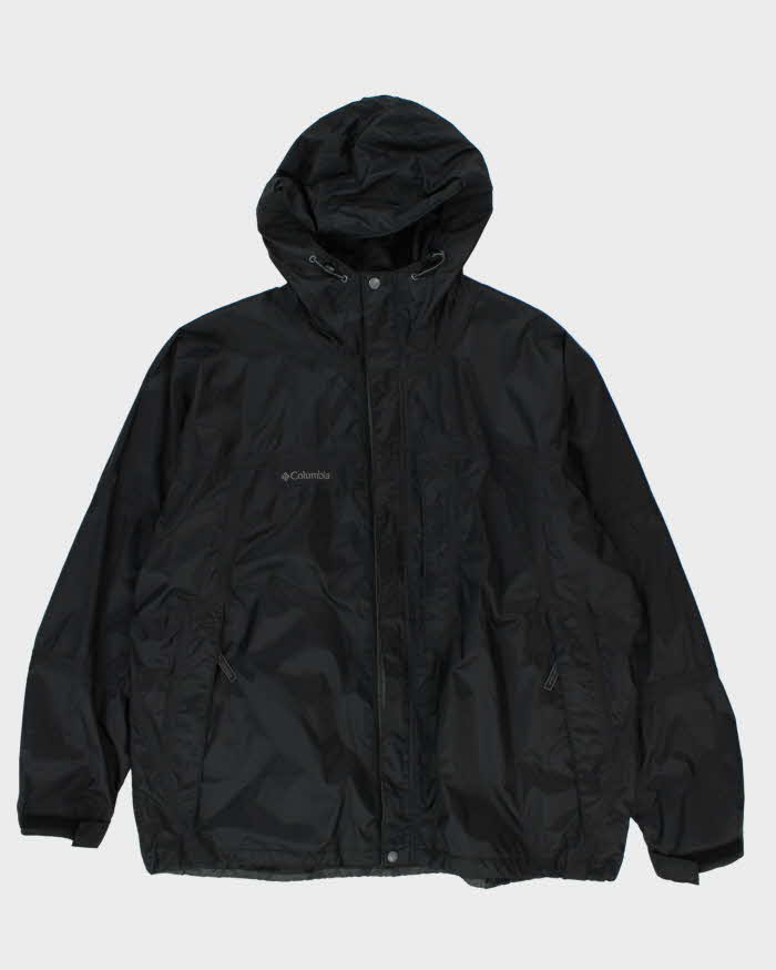 Vintage Y2k Columbia Black Anorak - XXL