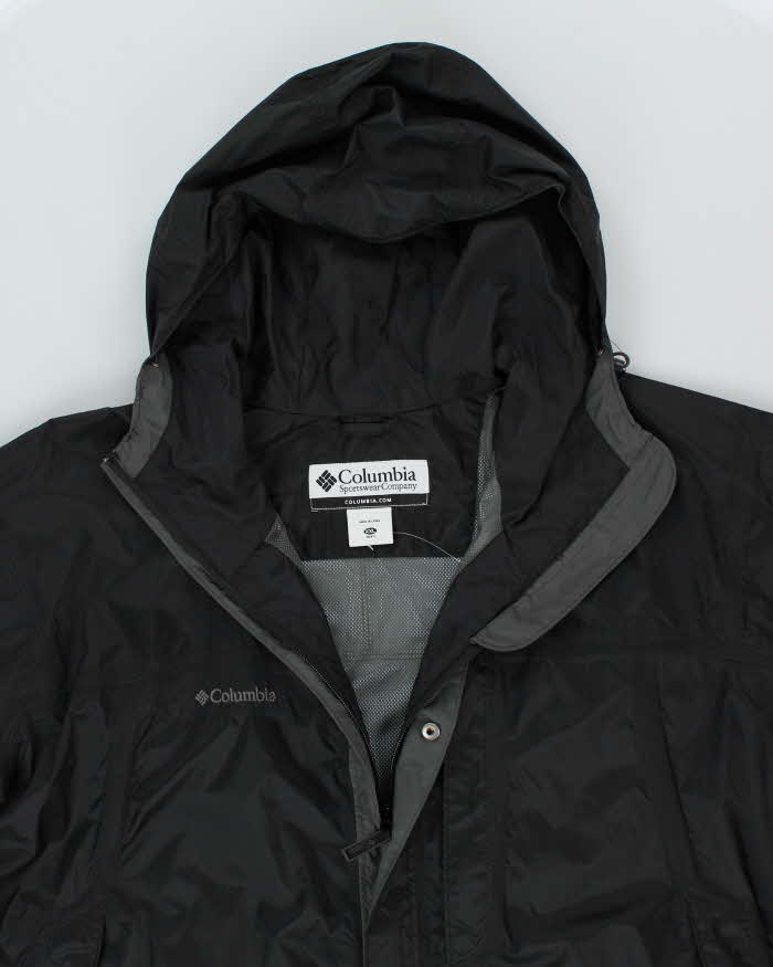Vintage Y2k Columbia Black Anorak - XXL