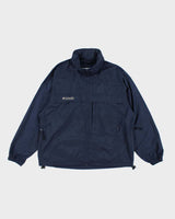 Vintage Y2k Columbia Navy Anorak -  M