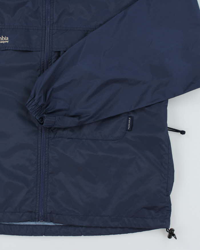 Vintage Y2k Columbia Navy Anorak -  M