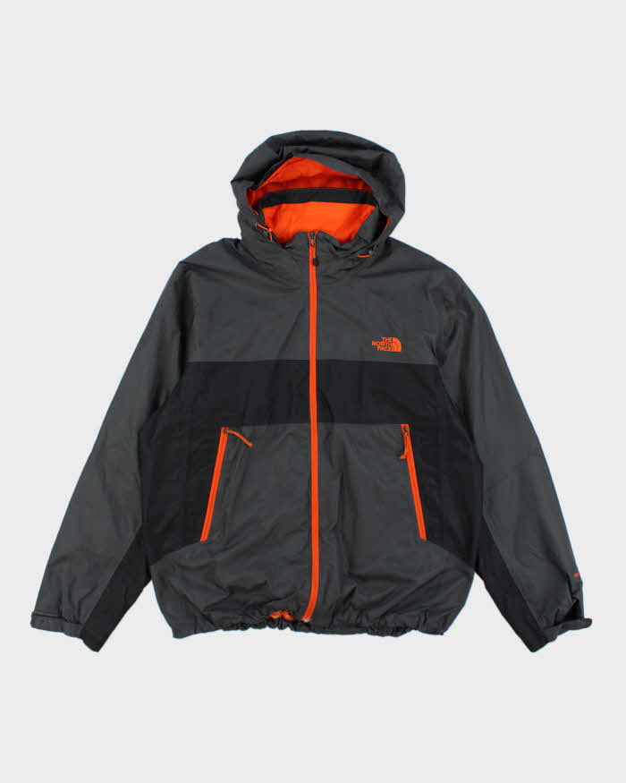 The North Face  Grey &amp; Orange Anorak - XL
