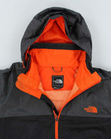 The North Face  Grey &amp; Orange Anorak - XL