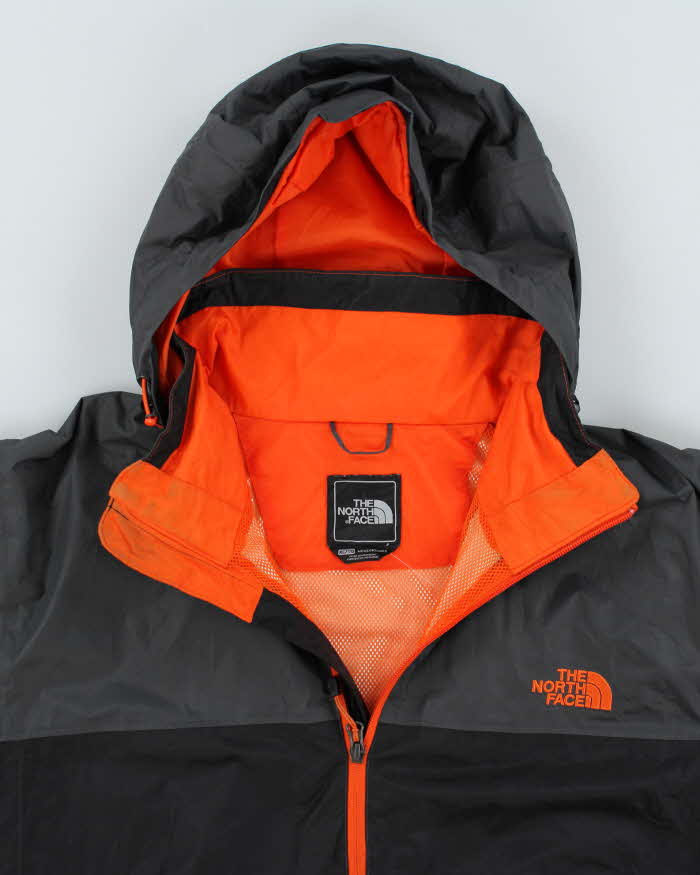 The North Face  Grey & Orange Anorak - XL