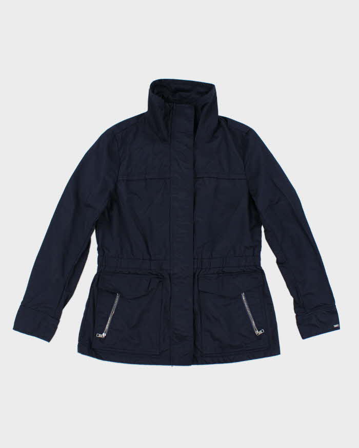 Tommy Hilfiger Women's Navy Waterproof Jacket - M