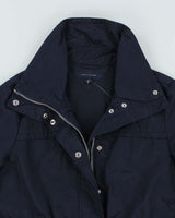 Tommy Hilfiger Women's Navy Waterproof Jacket - M