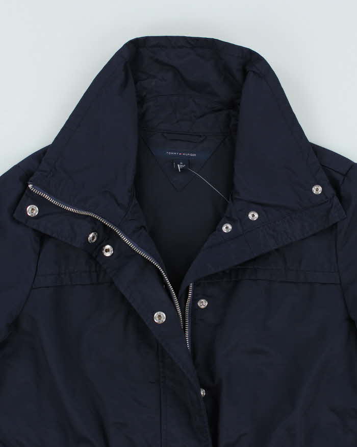Tommy Hilfiger Women's Navy Waterproof Jacket - M