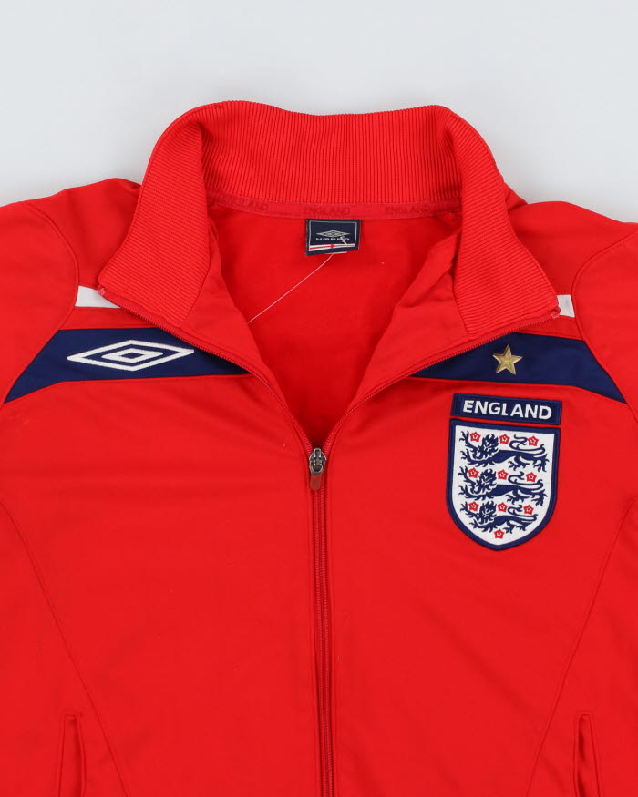 Vintage England 2007 - 09 Umbro Track Jacket - S – Rokit
