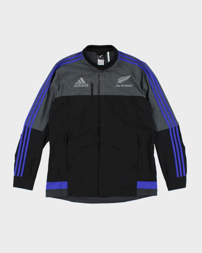 Adidas All Blacks Rugby 2014 Anthem Track Jacket - L