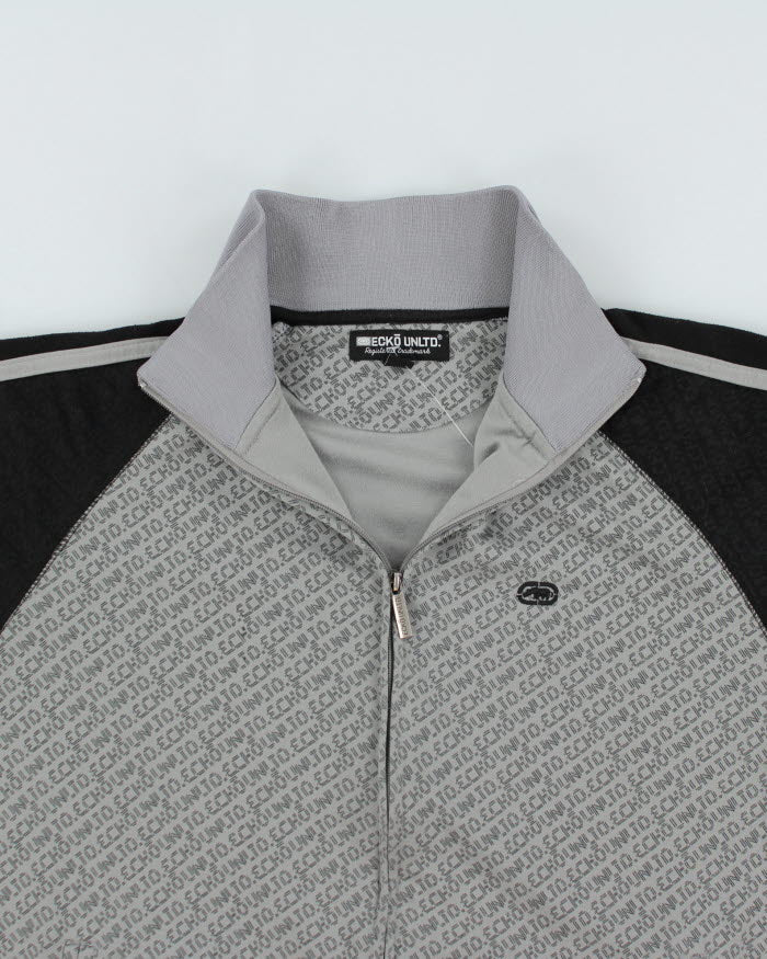 Vintage Y2K Ecko Two Tone Track Jacket - M