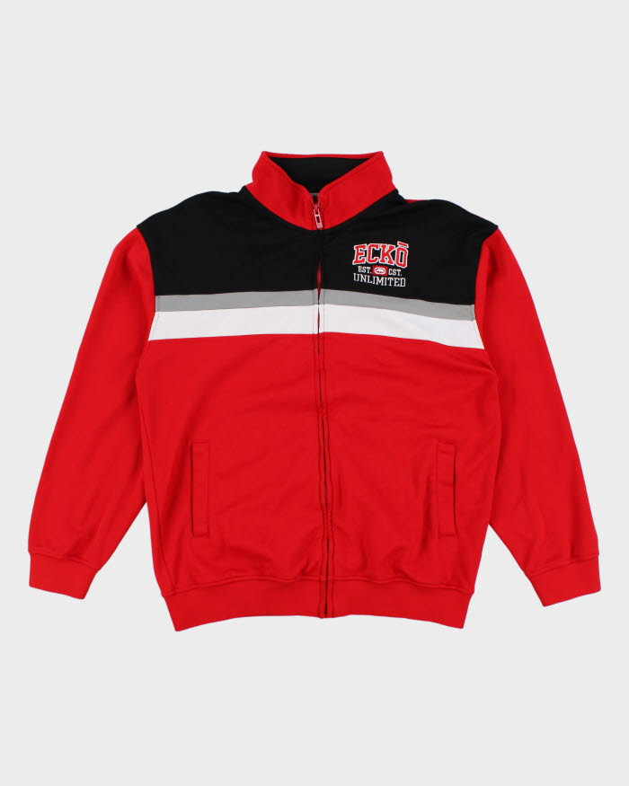 Vintage Y2K Ecko Unlimited Track Jacket - L