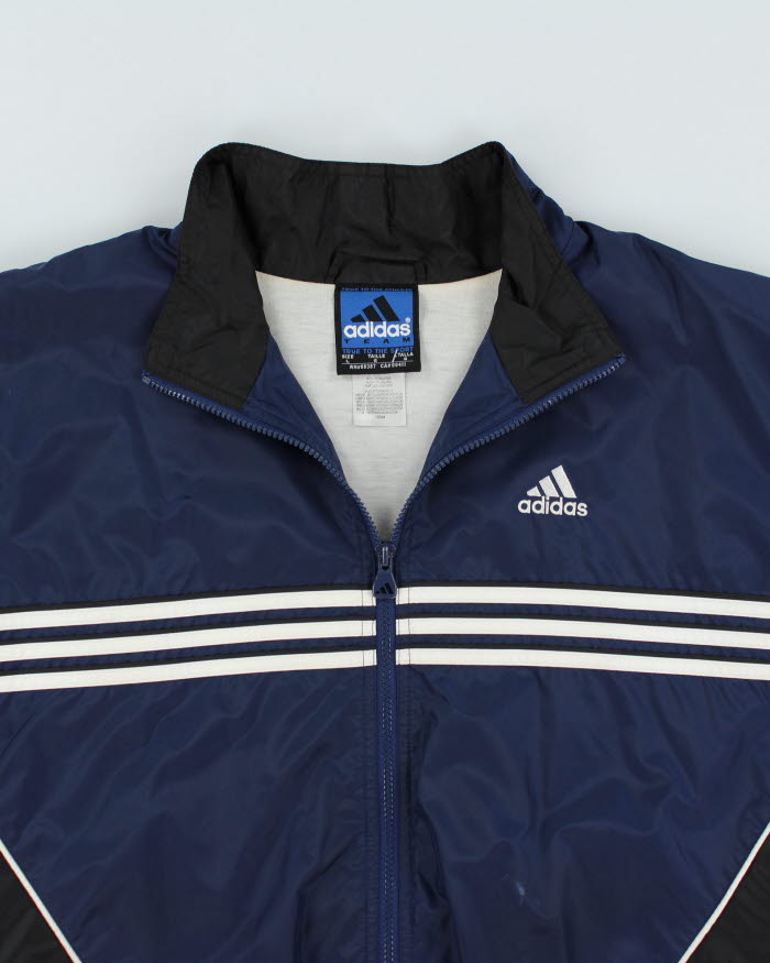 Vintage 90s Adidas Team Track Jacket - L