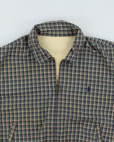 Vintage 90's Multi Patterned Gold Jacket - L
