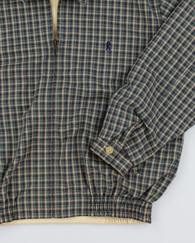 Vintage 90's Multi Patterned Gold Jacket - L