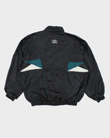 Vintage 90's Umbro Patterned Track Jacket - M