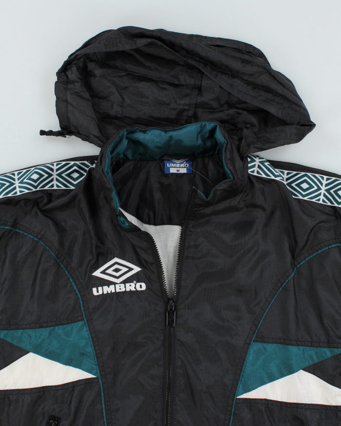 Vintage 90's Umbro Patterned Track Jacket - M