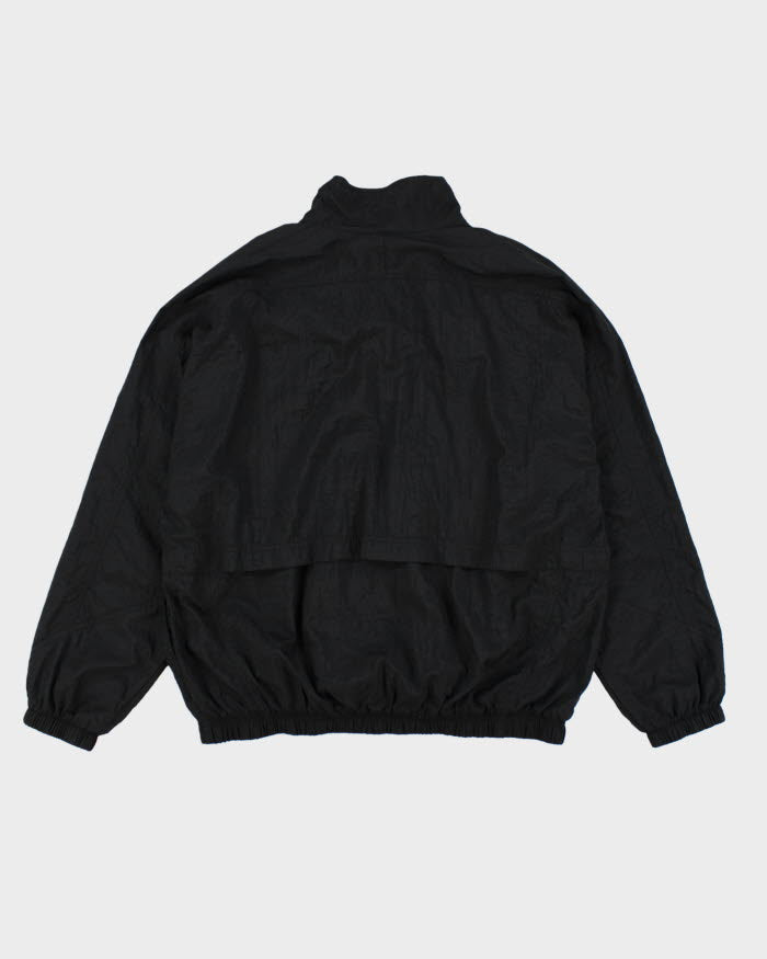 Vintage 90's Nike Black Windbreaker Track Jacket - L