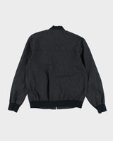 Adidas Checked Black &amp; White Windbreaker Jacket - M