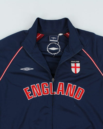 Vintage 2000s England Umbro Track Jacket - L