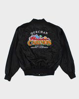 Vintage 90's Casino Embroidered Bomber Jacket - M