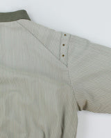 Vintage Striped Harrington Jacket - L
