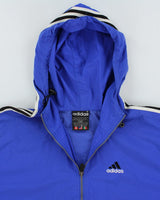 Vintage 90's Adidas 3/4 Zip Pullover Jacket - L