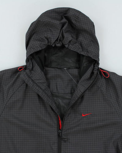 Vintage Y2K Nike Patterned Windbreaker Jacket - L
