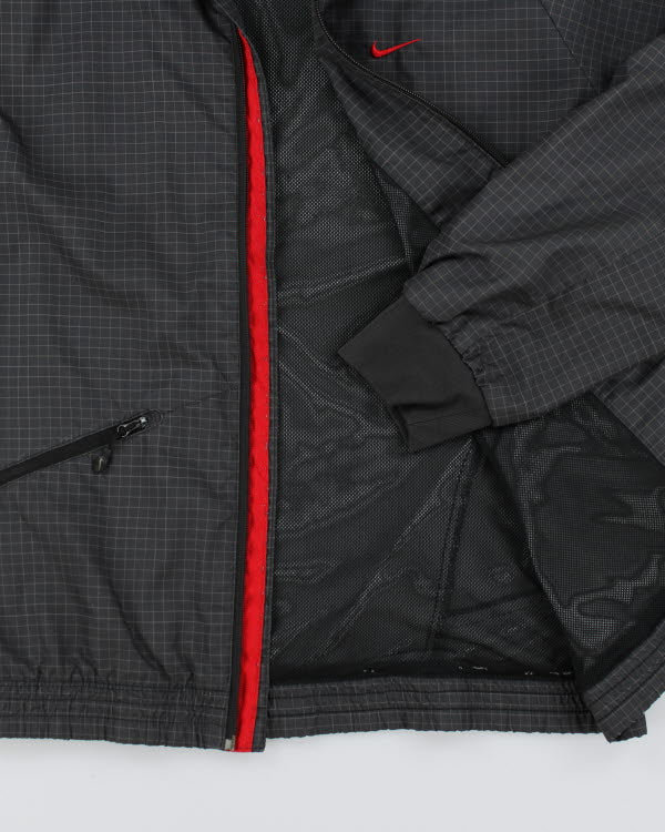 Vintage Y2K Nike Patterned Windbreaker Jacket - L