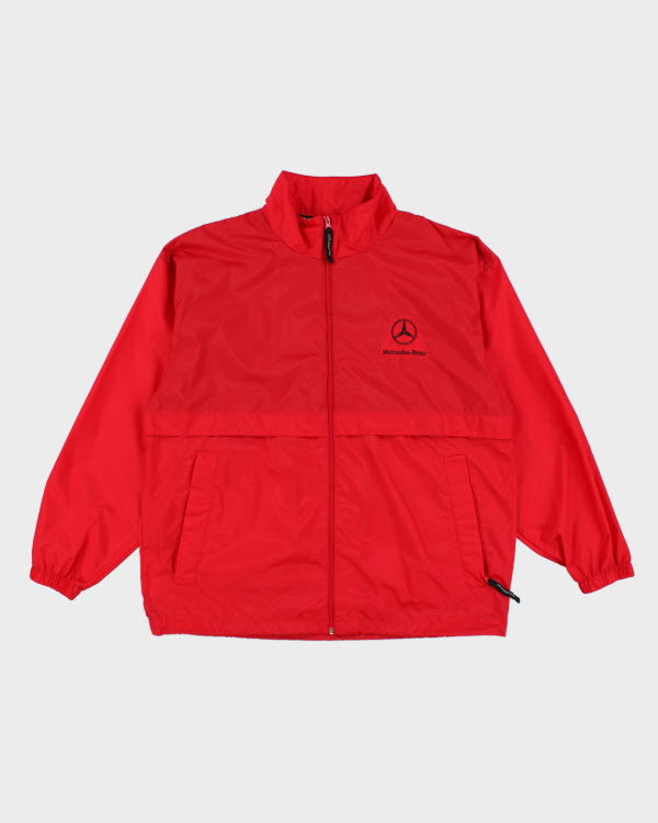 Vintage Mercedes Storm Tech Windbreaker Jacket - L