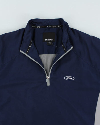 Vintage 90's Ford 3/4 Zip Pullover Jacket - XL