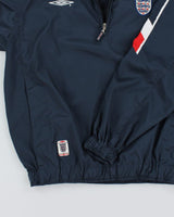 Vintage 2000s England Umbro Windbreaker Track Jacket - XS