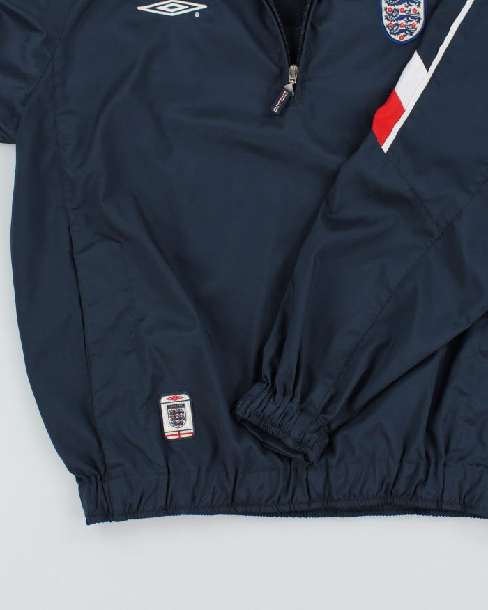 Vintage 2000s England Umbro Windbreaker Track Jacket - XS