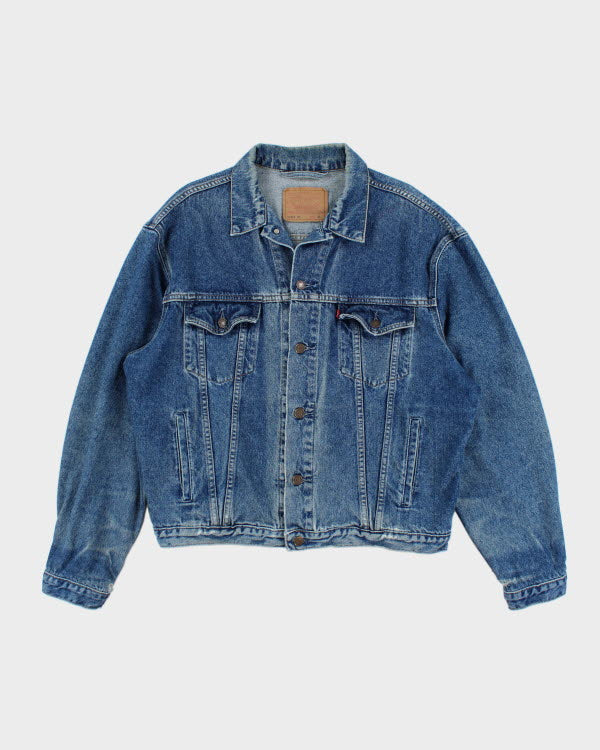 Vintage 90s Levi's Dark Wash Denim Jacket - L