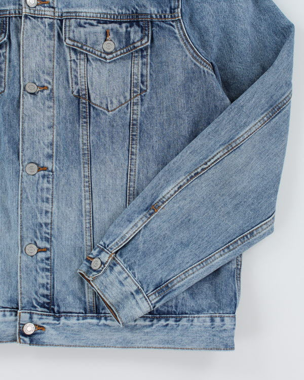 Vintage Lucky Brand Medium Wash Denim Jacket - L
