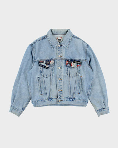 Vintage 90's Chevignon Light Wash Denim Jacket - M