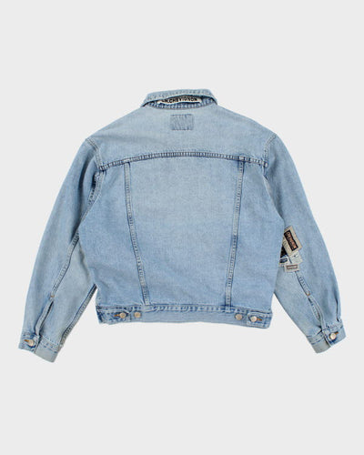 Vintage 90's Chevignon Light Wash Denim Jacket - M