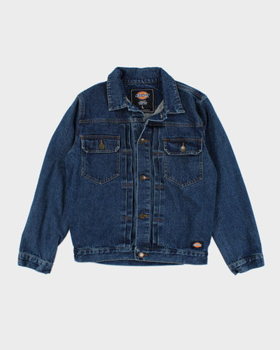 Vintage Dickies Workwear Dark Wash Denim Jacket - L