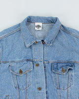Vintage 90's ACME Looney Tunes Embroidered Denim Jacket - L