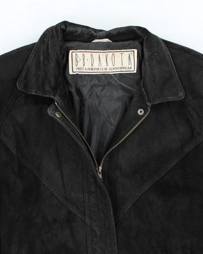 Vintage 90's Suede Bomber Style Jacket - L