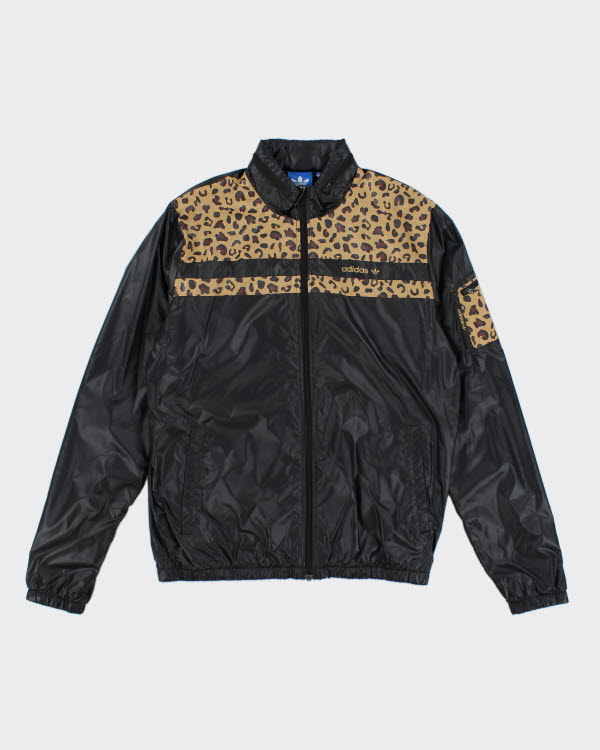 Adidas Leopard Anorak Jacket - M