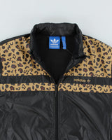 Adidas Leopard Anorak Jacket - M