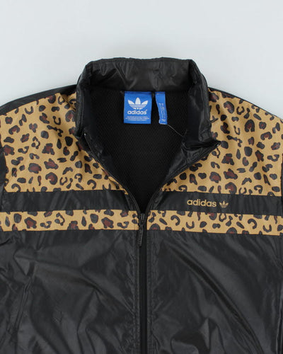 Adidas Leopard Anorak Jacket - M