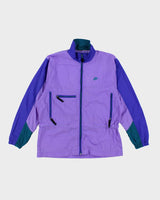 Nike Purple Windbreaker - M