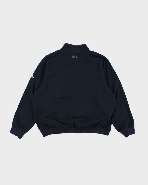 Y2k 00s Adidas Quarter Zip Jacket - L