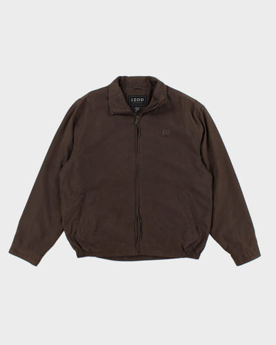 Vintage 90s Izod Brown Jacket - M