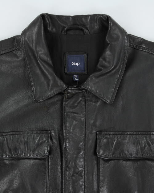 Vintage GAP Leather Jacket - XL – Rokit