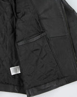 Vintage Biker Style Leather Jacket - S